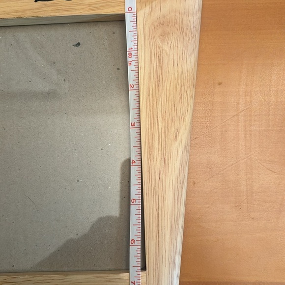 🚪 Disney Mickey Mouse wood picture frame 7x4 1/2 - Picture 5 of 5